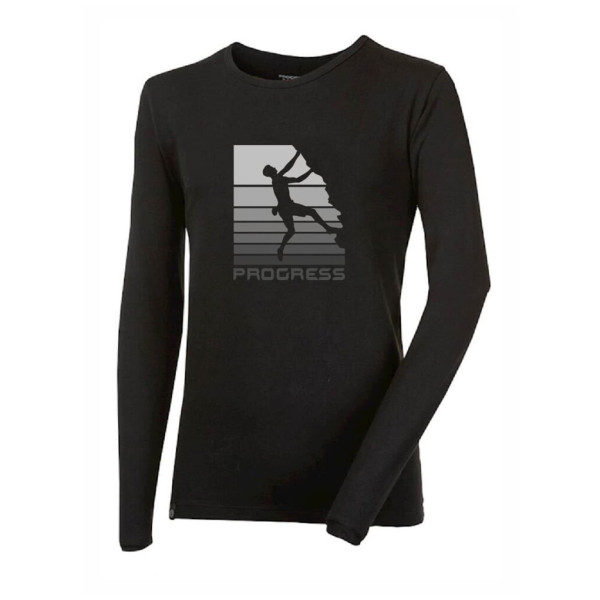 Camiseta funcional de hombre Progress Vandal Boulder negro