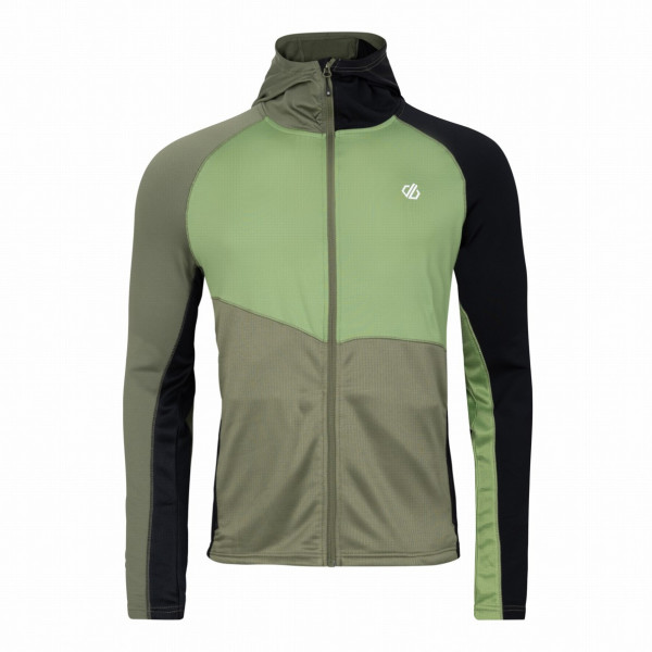 Sudadera de hombre Dare 2b Assimilate III Core Stretch verde/negro OlvneGrn/Blk