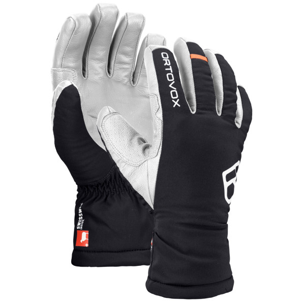 Guantes de hombre Ortovox Swisswool Freeride Glove M negro BlackRaven