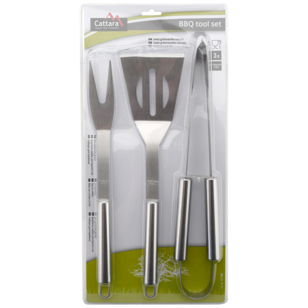 Utensilios de barbacoa Cattara BBQ sada 3ks blister