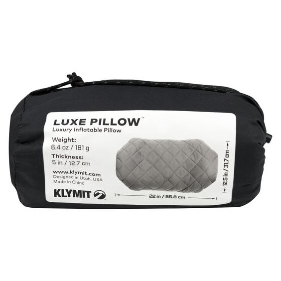 Almohadilla hinchable Klymit Luxe Pillow