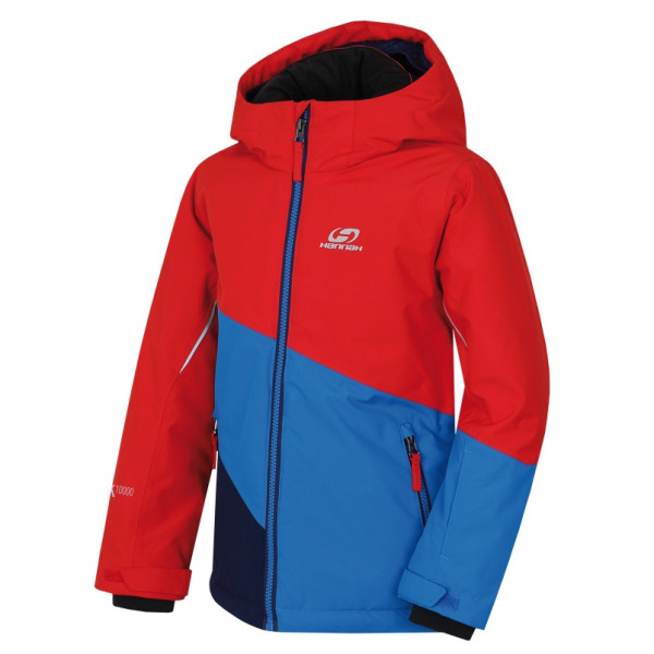 Chaqueta de invierno para niños Hannah Kigali Jr rojo MoltenLava/DirectoireBlue