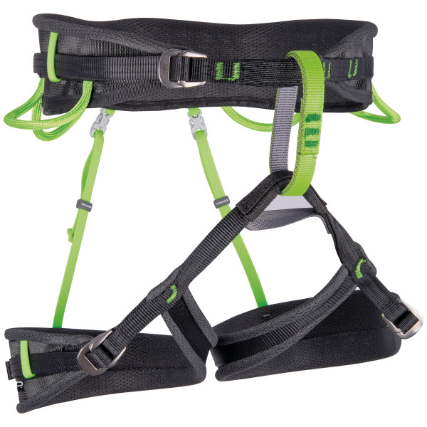 Arnés de escalada Camp Escape negro/verde Black / Green