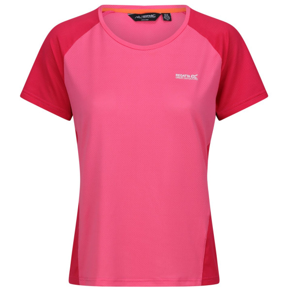 Camiseta de mujer Regatta Emera rosa Flamingo Pink/Pink Potion