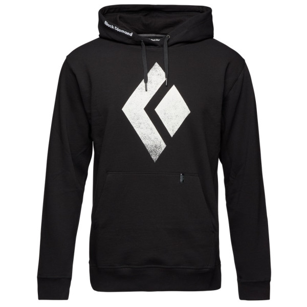 Sudadera de hombre Black Diamond Chalked Up Hoody negro black