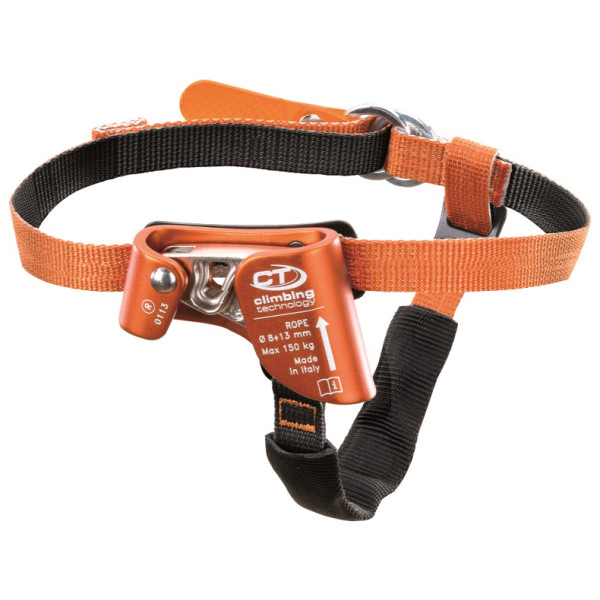 Bloqueador de pie Climbing Technology Quick Step-S Right naranja lobster