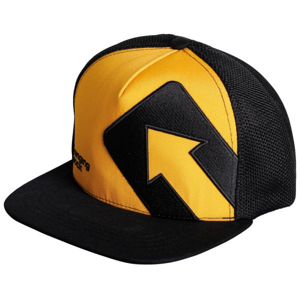 Gorra Singing Rock Snapback negro/amarillo