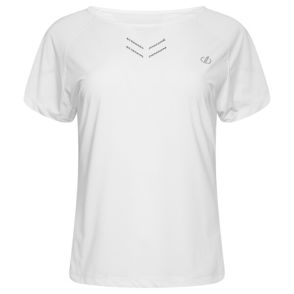 Camiseta de mujer Dare 2b Cyrstallize Tee blanco White