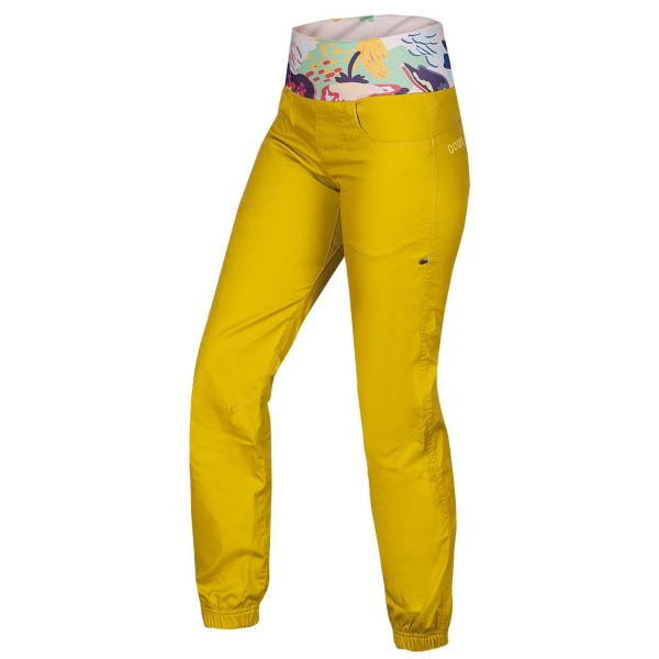 Pantalones de mujer Ocún Sansa Pants amarillo yellow