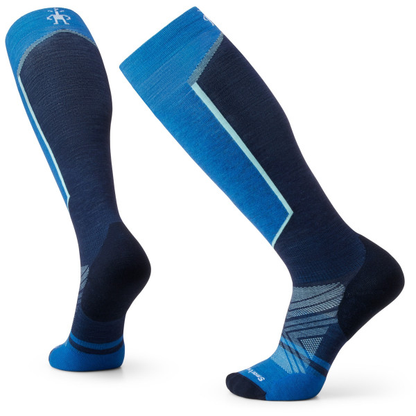 Calcetines de esquí Smartwool Ski Targeted Cushion Otc azul Laguna Blue