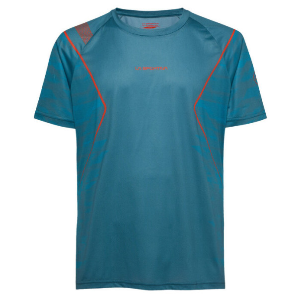 Camiseta de hombre La Sportiva Pacer T-Shirt M azul oscuro Hurricane/Tropic Blue