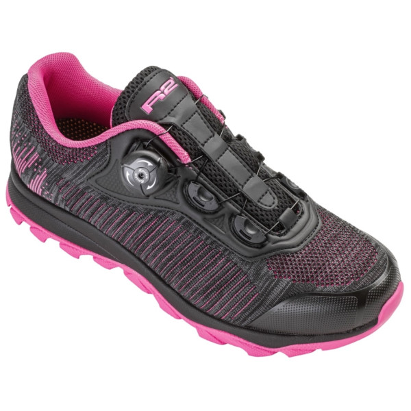 Zapatillas de ciclismo R2 Orion rosa/negro pink