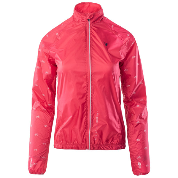 Chaqueta de ciclismo para mujer Radvik Papa Wp Jacket Lds rosa Azalea/Silver