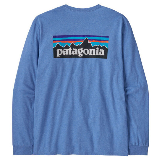 Camiseta de hombre Patagonia P-6 Logo Responsibili Tee LS