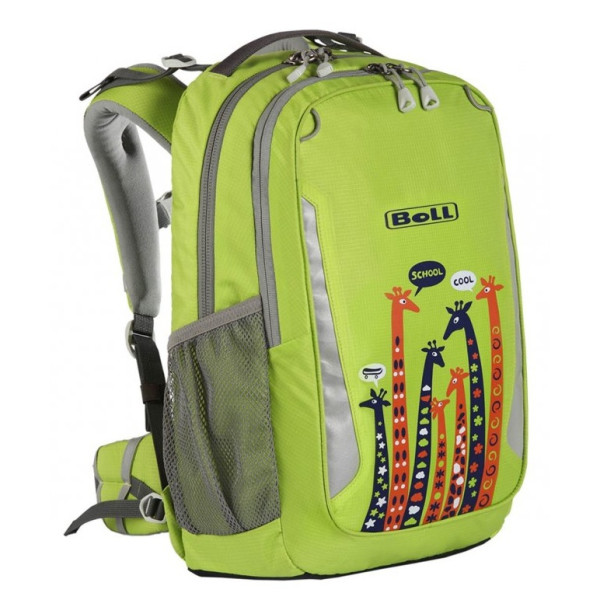 Mochila para niños Boll School Mate Giraffe 18 verde claro Lime