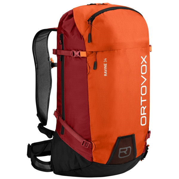 Mochila Ortovox Ravine 34 naranja hot orange