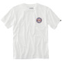Camiseta de hombre Vans Original Checkerboard C SS blanco White