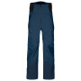 Pantalones de invierno para hombre Ortovox 3L Guardian Shell Pants M azul deep ocean
