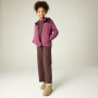 Sudadera para niños Regatta Myla Hybrid Jacket Fig/Violet
