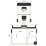 Nevera compresor Yolco TCX60