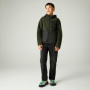 Sudadera para niños Regatta Munro Hybrid Jacket DarkKhak/Blk