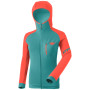 Sudadera de mujer Dynafit Radical Ptc W Jkt azul claro hot coral/8060
