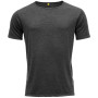Camiseta de hombre Devold Sula Man Tee negro Anthracite