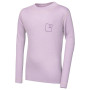 Camiseta funcional para niños Sensor Merino DF Logo Up Mystic Violet