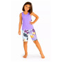 Pantalones cortos para niños Wouki Tsuriwa Festive Lila