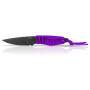 Cuchillo Acta non verba P100 Dlc/Plain edge violeta Purple