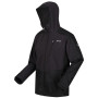 Chaqueta de hombre Regatta Highton Str JktII negro/gris Ash/Black