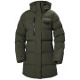Chaqueta de invierno para mujer Helly Hansen W Adore Puffy Parka verde oscuro UtilityGreen