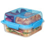 Caja de alimentos Sistema Lunch Stack To Go Square 1,24l