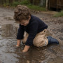 Pantalones impermeables niños DucKsday Rainpants Londen/sand