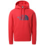 Sudadera de hombre The North Face Light Drew Peak Pullover rojo RococcoRed