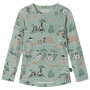 Ropa interior funcional para niños Reima Moomin Trivsam Airy Green
