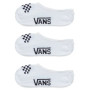 Calcetines de mujer Vans Wm Classic Canoodle (1-6) 3Pk blanco White/Black