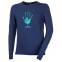 Camiseta funcional de hombre Progress Triko OS Vandal "Strom" azul Darkblue