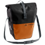 Alforja para bicicleta Vaude Aqua Back Color negro/naranja orange madder