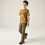 Camiseta para niños Regatta Alvarado Wood Brown
