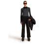 Camiseta funcional de mujer Icebreaker Women Mer 200 Oasis+ LS High Neck