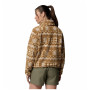 Sudadera de mujer Columbia Helvetia™ II Printed Cropped Half Snap
