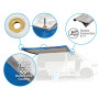 Parasol para portabebés Brunner Sunny Van Roof 300