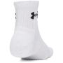 Juego de calcetines Under Armour Performance Cotton 3P Qtr