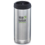 Botella térmica Klean Kanteen TK Wide 12oz plata Brushed Stainless