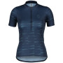 Maillot de ciclismo para mujer Scott Endurance 20 SS azul oscuro dark blue/metal blue