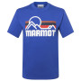 Camiseta de hombre Marmot Coastal Tee SS azul Trail Blue