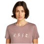 Camiseta de mujer Icebreaker Women Merino 150 Tech Lite SS Tee Snow Day