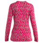 Camiseta funcional de mujer Icebreaker W Mer 260 Vertex LS Crewe Macro Forms
