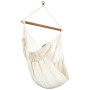 Sillón colgante La Siesta Modesta Basic blanco Latte